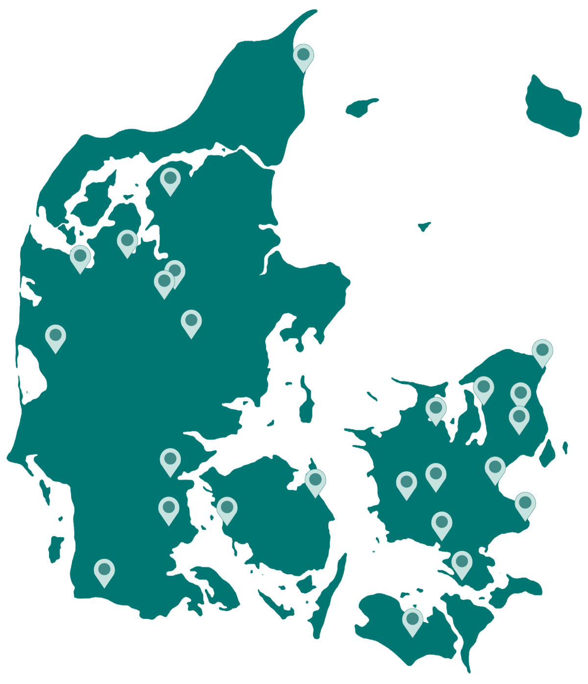 Kort over inspirationsmøder
